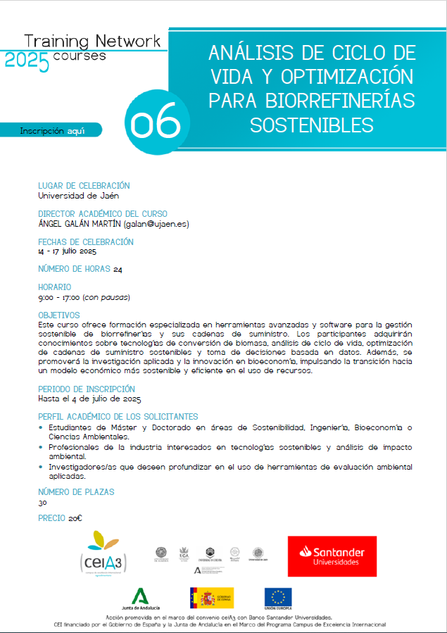 Curso de ACV y optimización